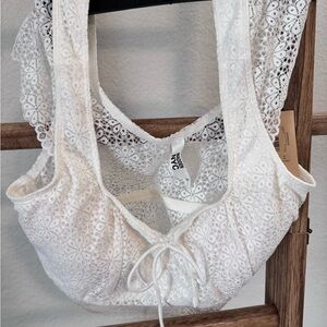 NYC Ivory Lace Bralette